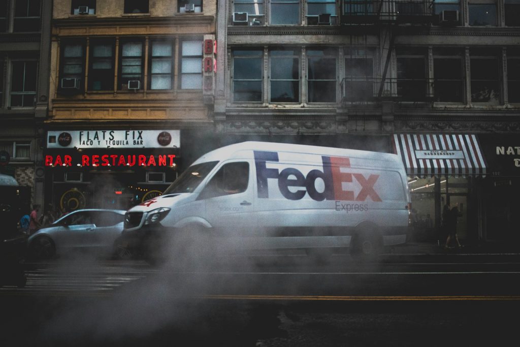 Photo of a FedEx Truck